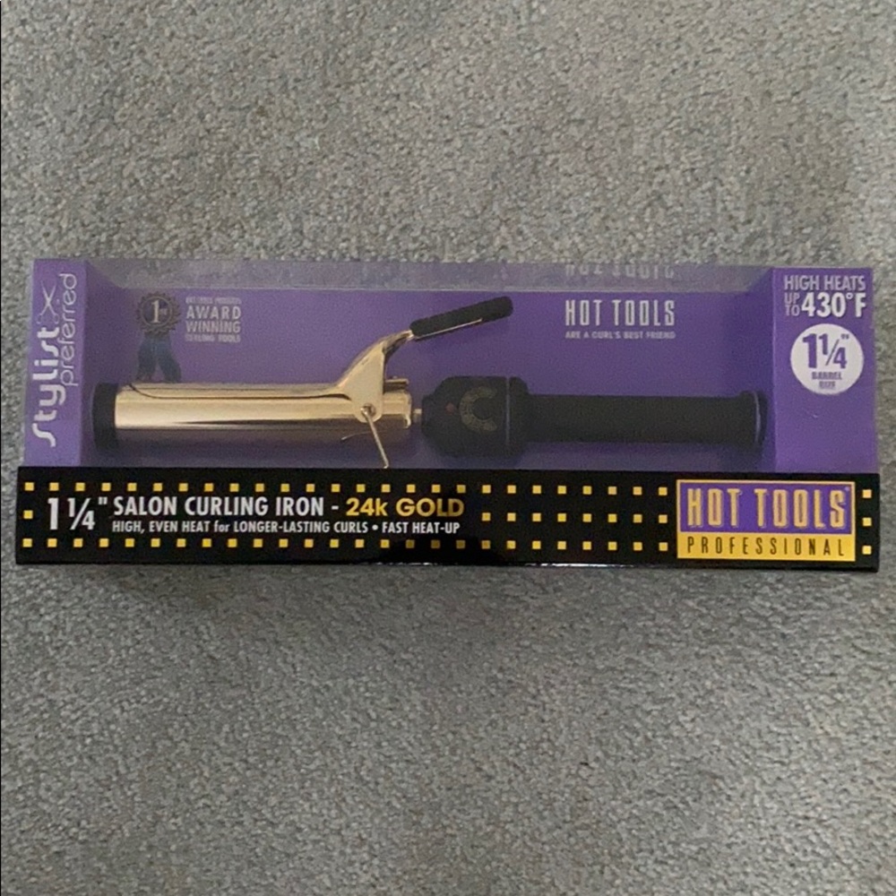 Hot Tools Curling Iron 1 1/4